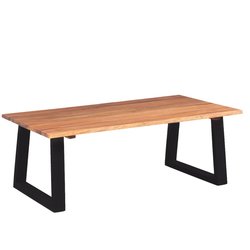 Couchtisch Akazienholz Massiv 110 x 60 x 40 cm