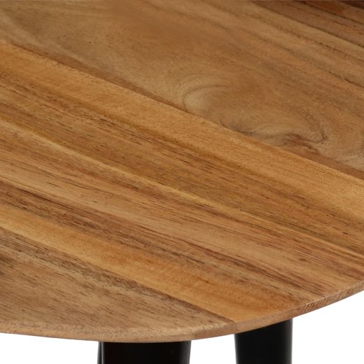 Couchtisch-Set 3-teilig Akazienholz Massiv
