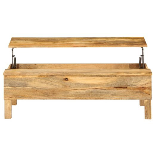 Couchtisch Mangoholz Massiv 110 x 55 x 35 cm