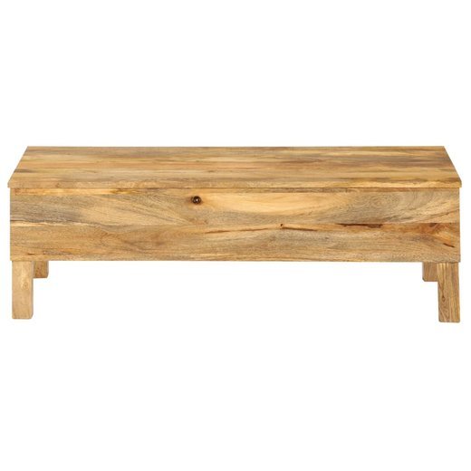 Couchtisch Mangoholz Massiv 110 x 55 x 35 cm