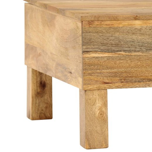 Couchtisch Mangoholz Massiv 110 x 55 x 35 cm