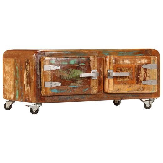 Couchtisch 85x55x40 cm Altholz Massiv
