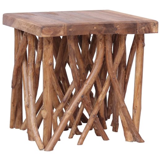 Couchtisch aus Baumstmmen 40x40x40 cm Massivholz