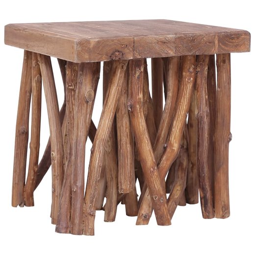Couchtisch aus Baumstmmen 40x40x40 cm Massivholz