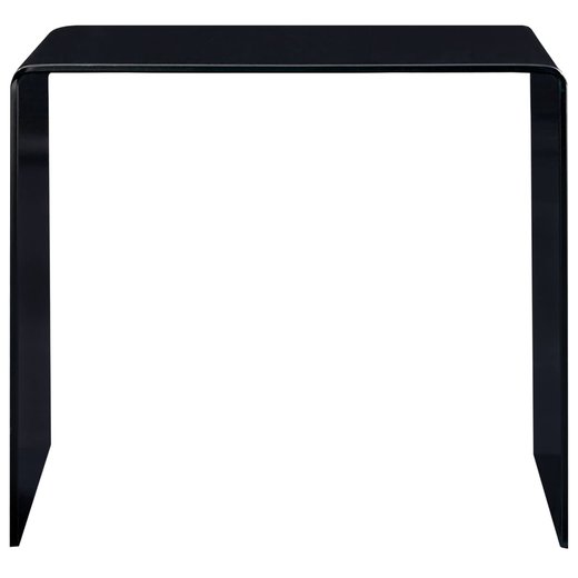 Couchtisch Schwarz 505045 cm Hartglas