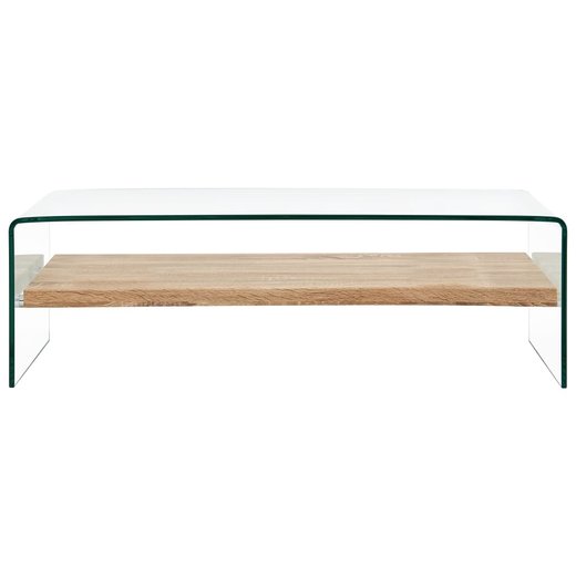 Couchtisch Transparent 984531 cm Hartglas