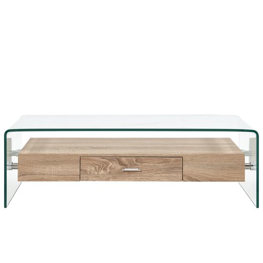 Couchtisch Transparent 984531 cm Hartglas