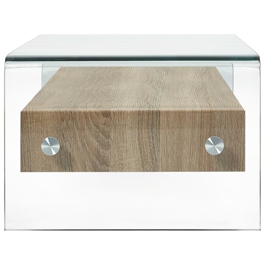 Couchtisch Transparent 984531 cm Hartglas