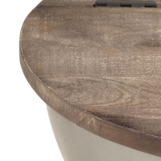 Schsselfrmiges Couchtisch-Set 2 Stk. Mango Massivholz