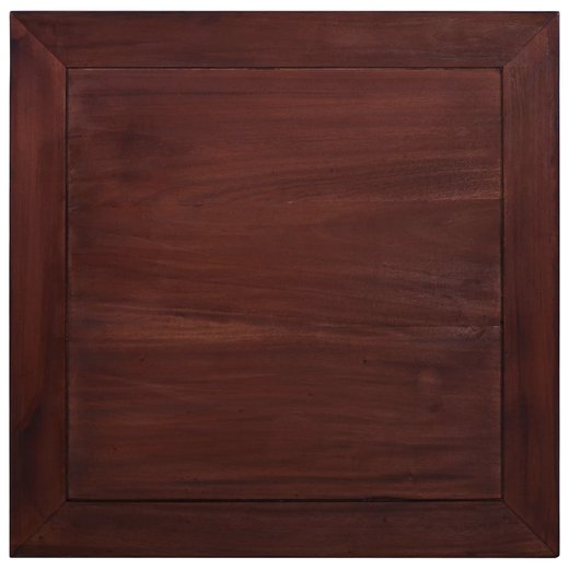 Couchtisch Klassisch Braun 68x68x30 cm Massivholz Mahagoni