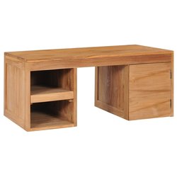 Couchtisch 905040 cm Massivholz Teak