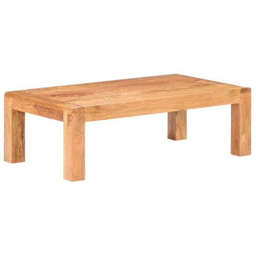 Couchtisch 110x60x35 cm Akazie Massivholz Palisander-Finish