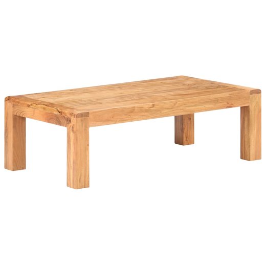 Couchtisch 110x60x35 cm Akazie Massivholz Palisander-Finish