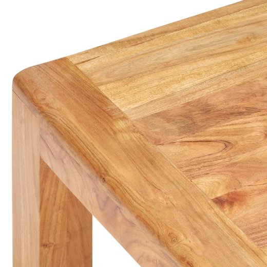 Couchtisch 110x60x35 cm Akazie Massivholz Palisander-Finish