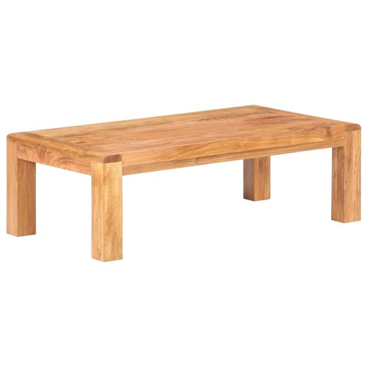 Couchtisch 110x60x35 cm Akazie Massivholz Palisander-Finish