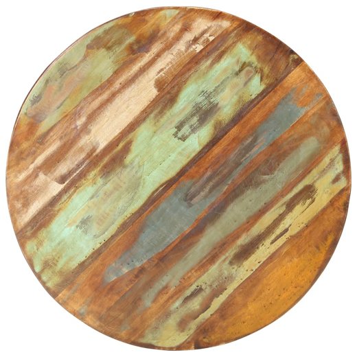 Couchtisch 68x43 cm Recyceltes Massivholz