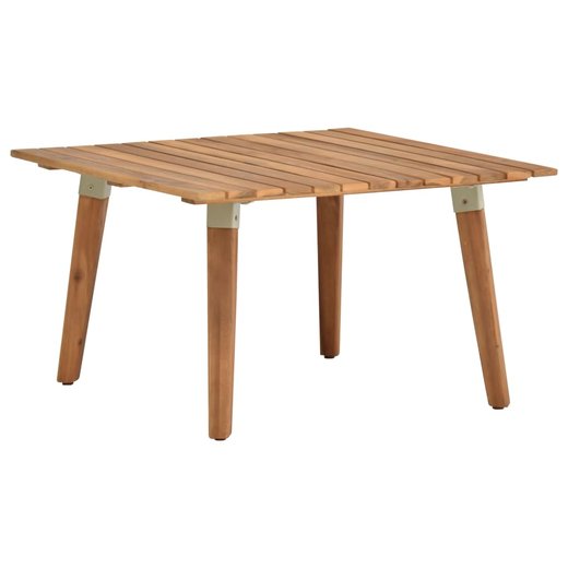 Garten-Couchtisch 60 x 60 x 36 cm Massivholz Akazie