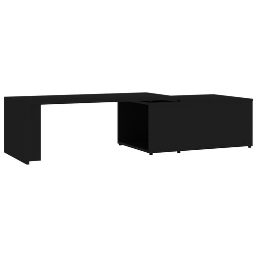 Couchtisch Schwarz 150 x 50 x 35 cm Spanplatte