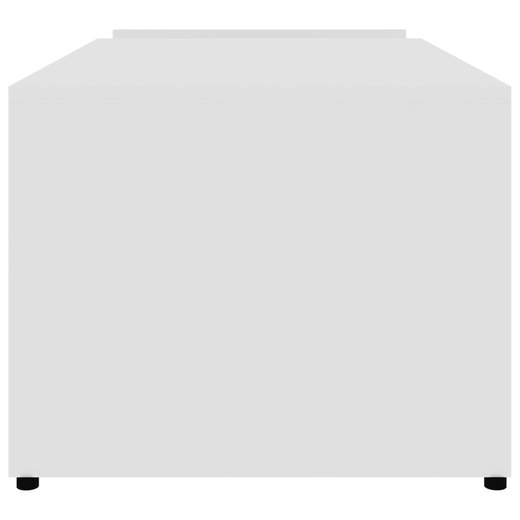 Couchtisch Wei 90x45x35 cm Spanplatte