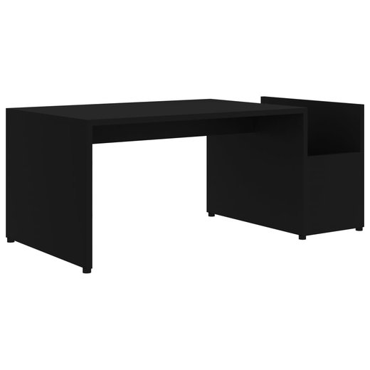 Couchtisch Schwarz 90x45x35 cm Spanplatte